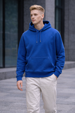 The Vivid Hoodie - Diode Blue – Relaxed Fit