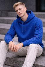 The Vivid Hoodie - Diode Blue – Relaxed Fit