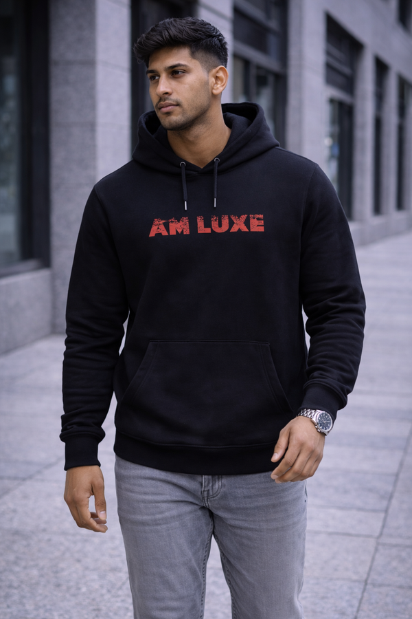 The Wolf Edition Hoodie – Black Graphic Hoodie (Regular Fit)